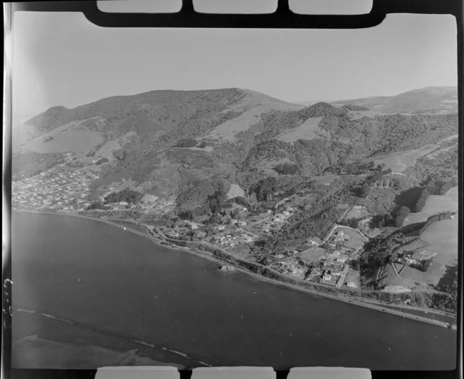 Saint Leonards coastal settlement, North Dunedin, Otago Harbour