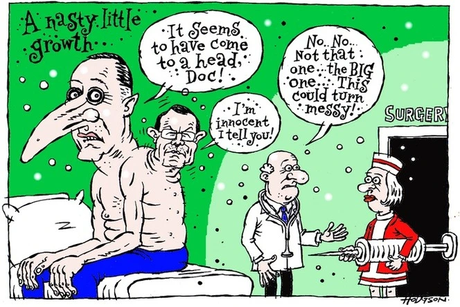 Hodgson, Trace, 1958- :'It seems to have come to a head, Doc!'. 5 May 2012