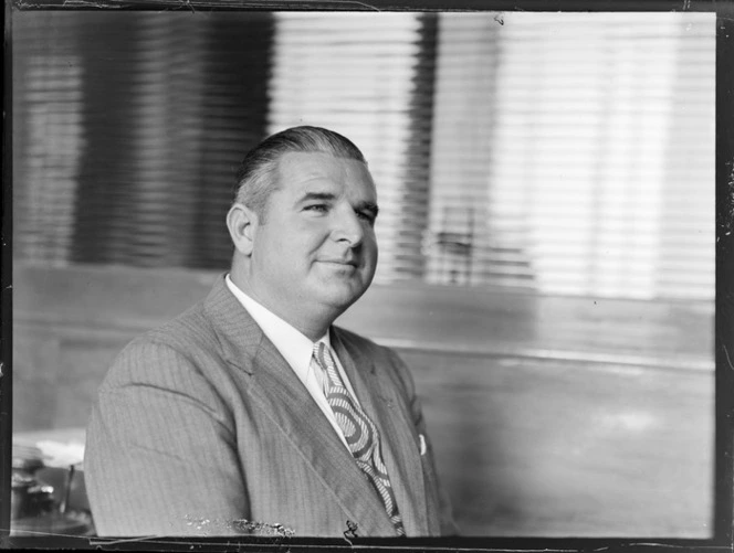 Portrait of W J Mullahey of Pan American Airways