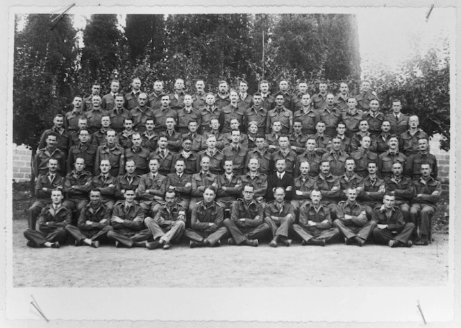 Foto-Cosci (Photographer) : New Zealand prisoners of war at Campo 38 in Poppi, Italy