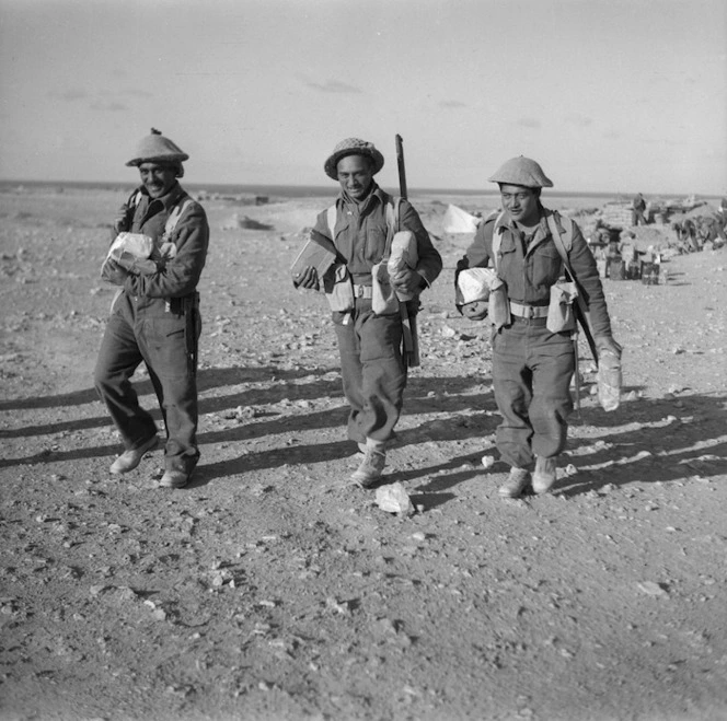 Members of the Maori Battalion