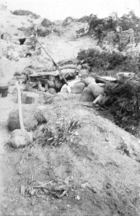 5th Squadron's bivouac area, Gallipoli, Turkey