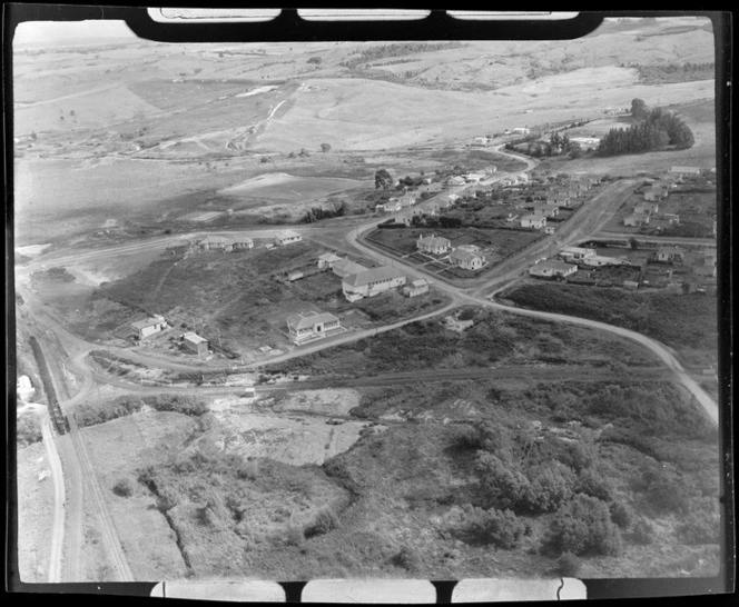 Rural settlement of Glen Afton, Huntly, Waikato region