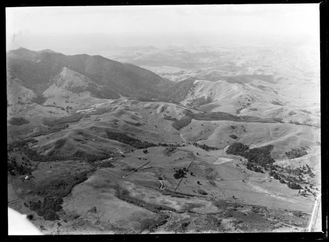 View of the Fisher-Avon Plate farm, Northland Region