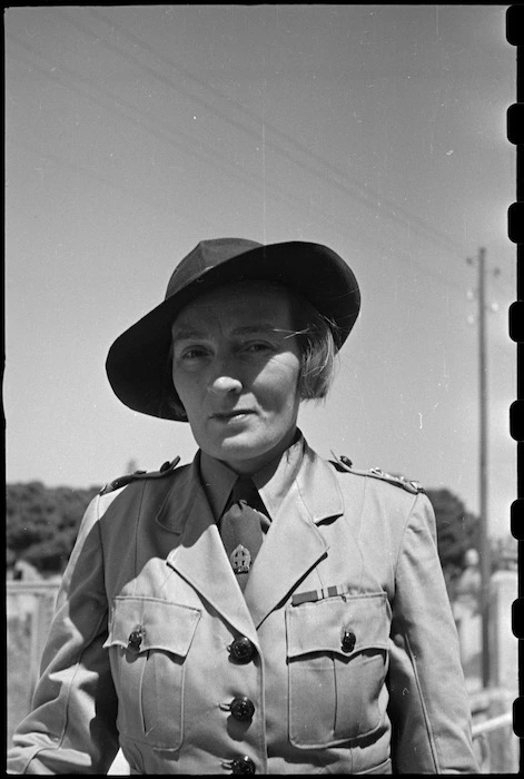 Principal Matron Eva Constance Mackay - Photograph taken by George Bull