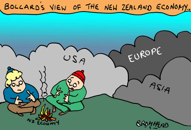 Bromhead, Peter, 1933-: Bollard's view of the New Zealand Economy. 15 June 2012