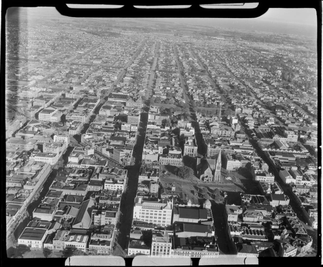 Christchurch City, Canterbury Region, including Christchurch Cathedral