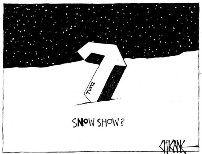 Winter, Mark 1958- :TVNZ 7 - snow show? 28 June 2012