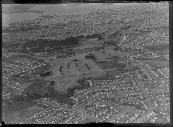 Western Springs, Auckland, including Chamberlain Park Golf course and housing