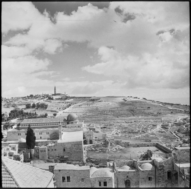 Mount of Olives, Jerusalem - Photograph taken by M D Elias