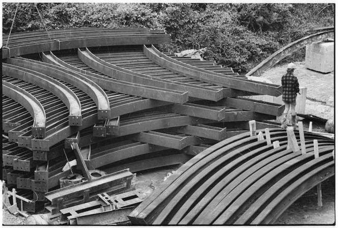 Structural members for The Terrace Tunnel, Wellington