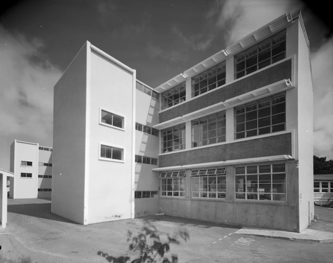 Wellington Polytech building, Mt Cook, Wellington