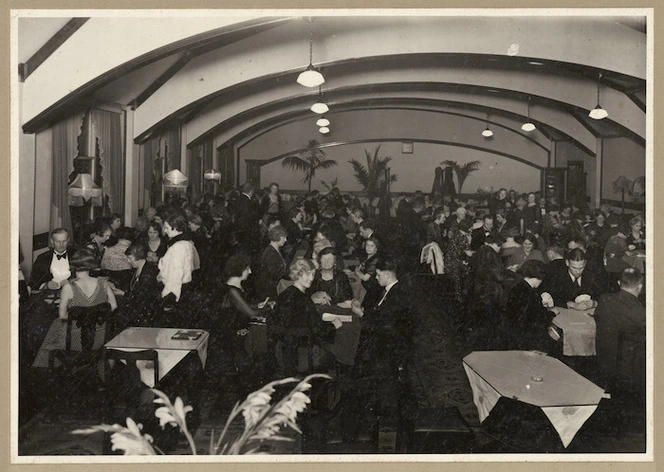 Opening of the Wellington Bridge Club, Moturoa Street, Thorndon