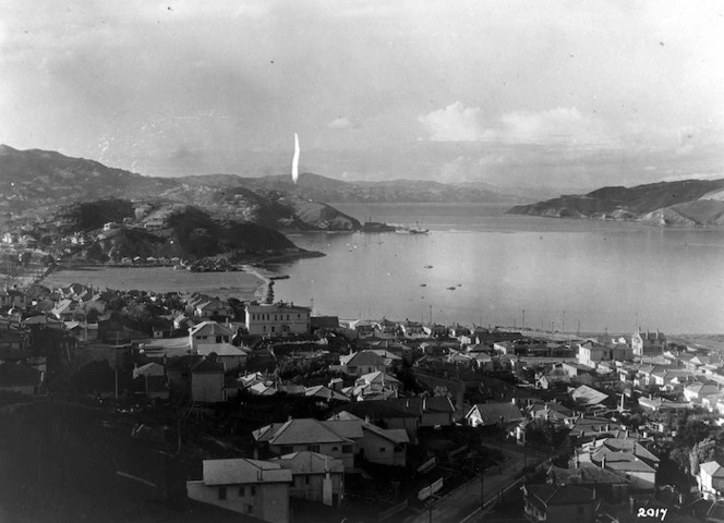 Overlooking Evans Bay and Kilbirne, Wellington