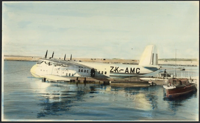 Tasman Empire Airways flying boat `Awarua'