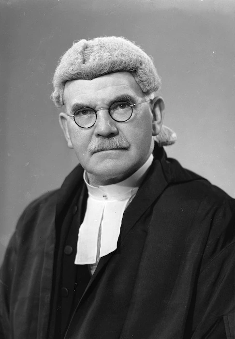 Patrick Joseph O'Regan in legal costume