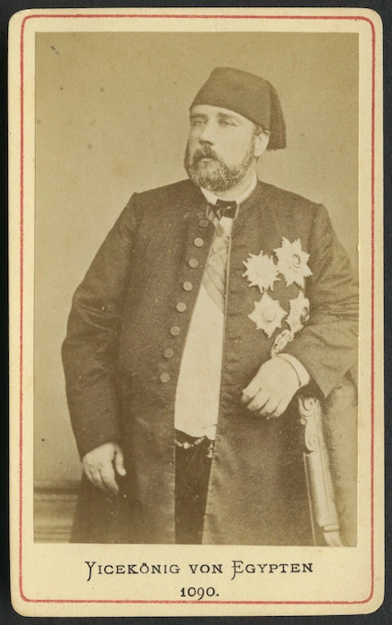 Photographer unknown :Portrait of Yicekonig von Egypten