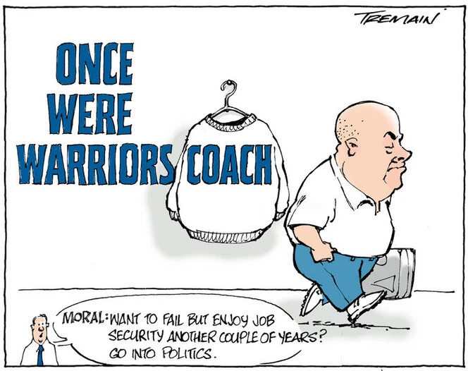 Tremain, Garrick 1941- :Once Were Warriors Coach