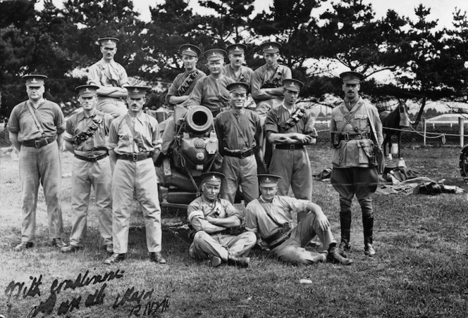 Howitzer Company at Fort Dorset, Wellington