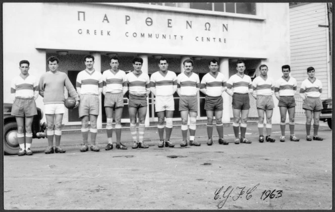 Players of the Olympic Football Club, Wellington