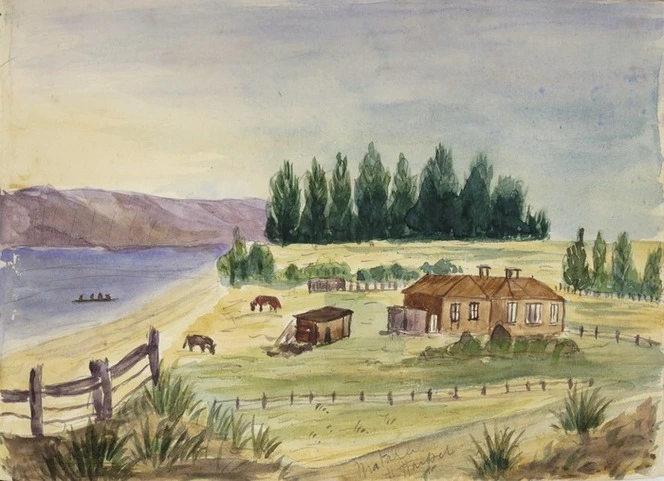 Medley, Mary Catherine (Taylor), 1835-1922 :Wanganui. H Harper. Matara. [Between 1896 and 1899]