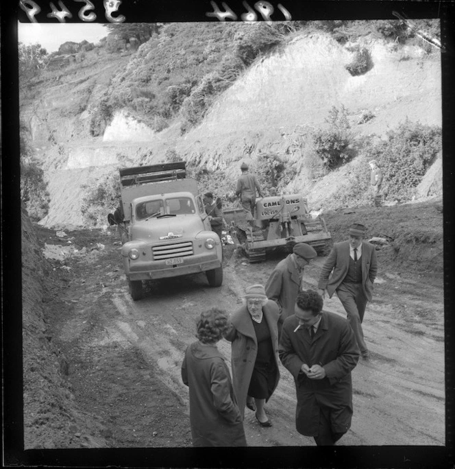 Opening of the new rubbish tip at Korokoro