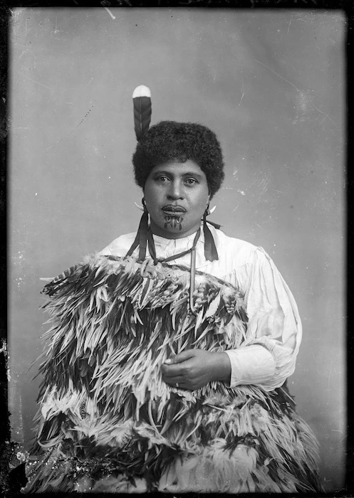 Mary Metikingi, possibly from Wanganui - Photographer unidentified