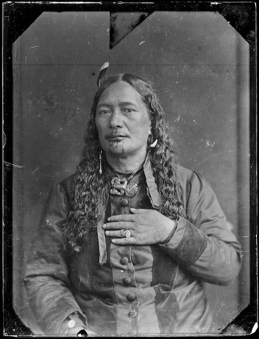 Unidentified Maori woman