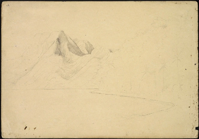 [Turnbull, Henry Hume] d 1858 :[Mount Pioa, Pago Pago, Samoa. 1849]