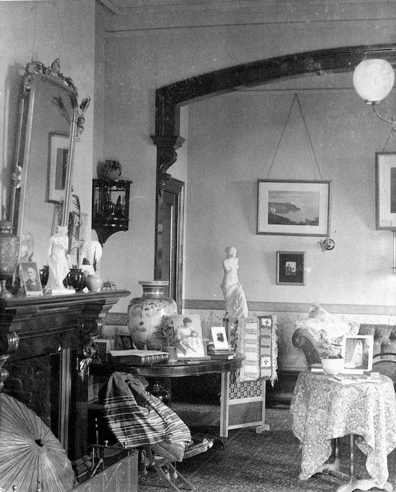 Drawing room of 'Fairfield', Brougham Street, Nelson