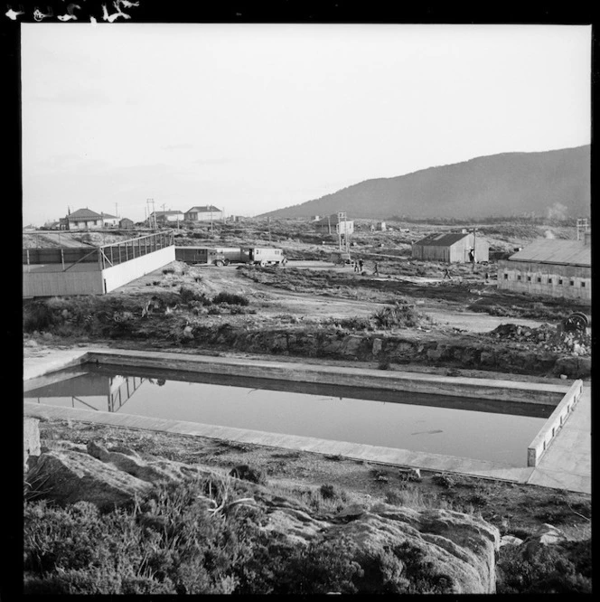 Swimming pool, Denniston, West Coast, New Zealand