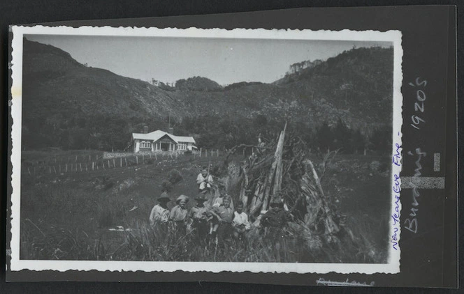 St Albans, Burdan homestead, Coast Road, Wainuiomata