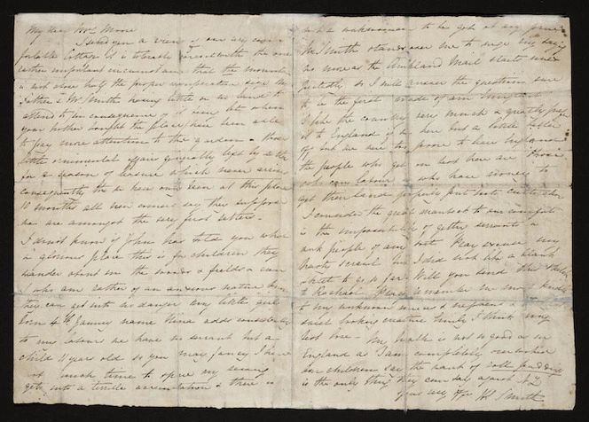 Smith, Hannah Stephenson, 1813-1891 :My dear Mrs Moore ... [1851]
