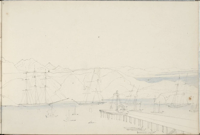 [Cookson, Janetta Maria] 1812-1867 :Port Cooper in 1861.