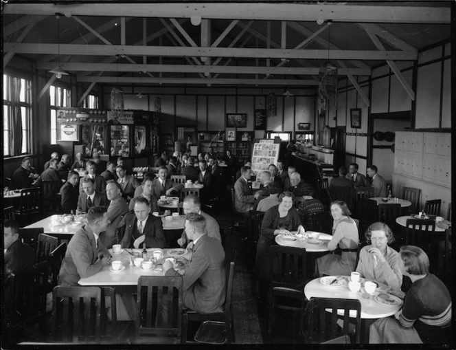 Government Buildings cafeteria, Wellington