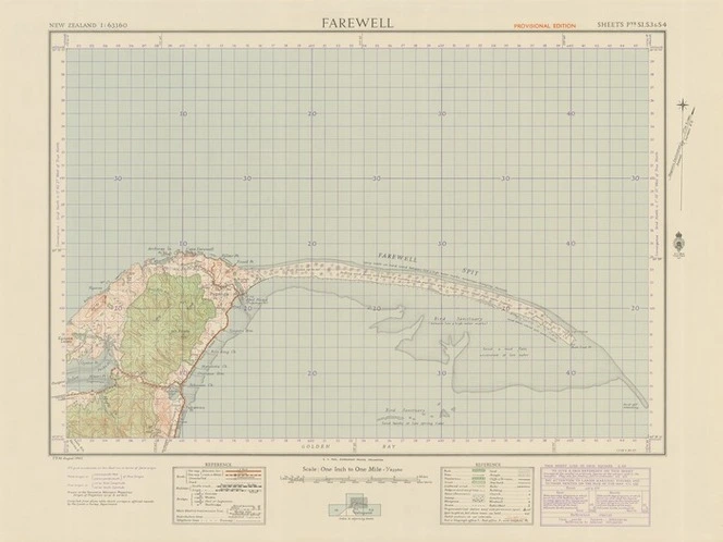 Farewell [electronic resource] / compiled from plane table sketch surveys & official records by the Lands & Survey Department.