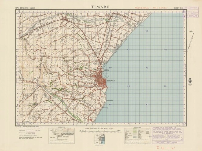 Timaru [electronic resource] / compiled from plane table sketch survey and official records by the Lands and Survey Department ; F.N.S.