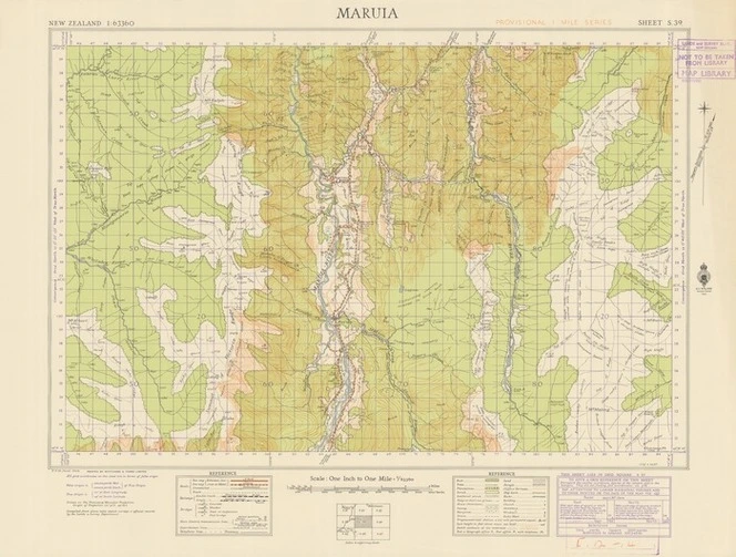 Maruia [electronic resource] / T.P.M. June 1943 ; compiled from plane table sketch surveys & official records by the Lands & Survey Department.