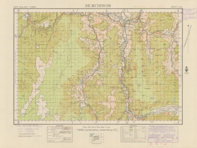 Murchison [electronic resource] / compiled from plane table sketch surveys & official records by the Lands & Survey Department.