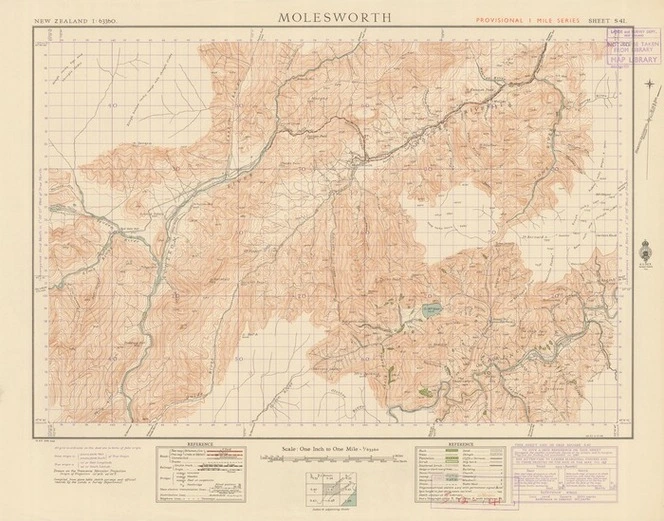 Molesworth [electronic resource] / compiled from plane table sketch surveys and official records by the Lands & Survey Department.