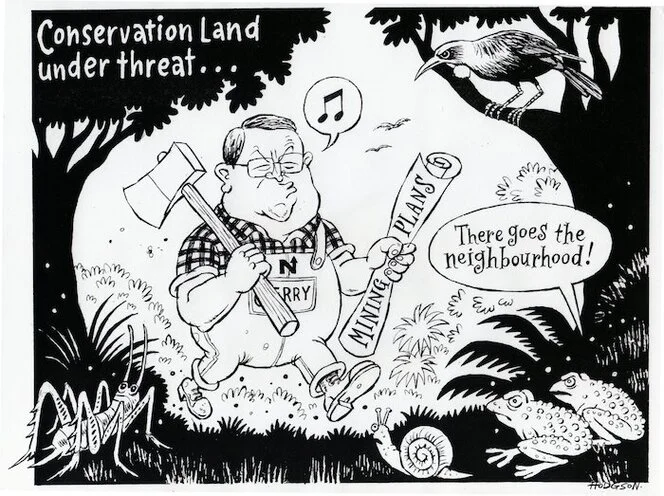 Conservation land under threat ... "There goes the neighbourhood!" 11 March 2010
