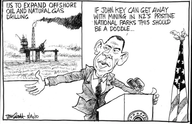 US to expand offshore oil and natural gas drilling. 3 April 2010