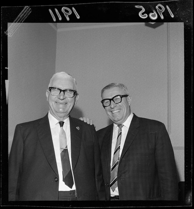 Henry May (1912-1995), Opposition Whip in New Zealand Parliament, and Henry May, Opposition Whip in Western Australia Parliament