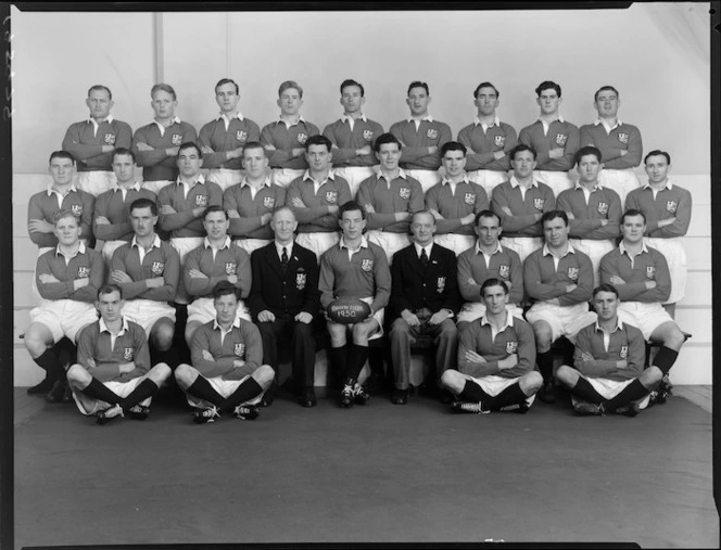 The British Lions rugby union team, New Zealand tour