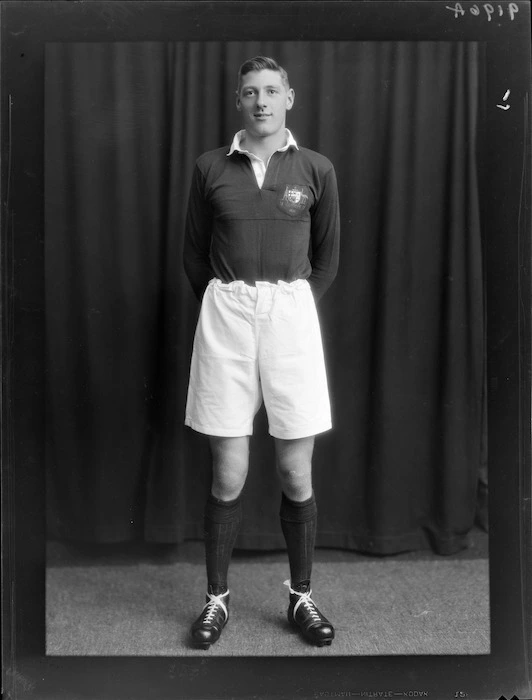 Owen Bridle, member of the Australian representative rugby team vs New Zealand All Blacks, Bledisloe Cup 1931