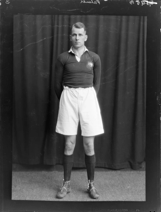 B Palmer, member of the Australian representative rugby team vs New Zealand All Blacks, Bledisloe Cup 1931