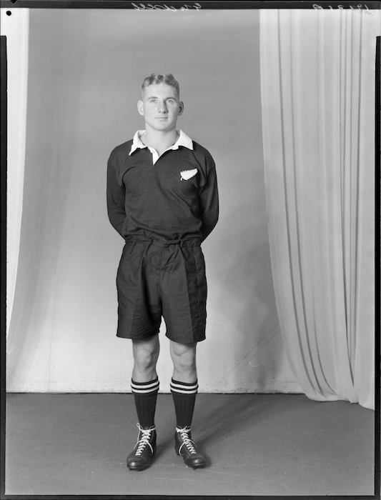 K E Gudsell, member of the All blacks, New Zealand representative rugby union team