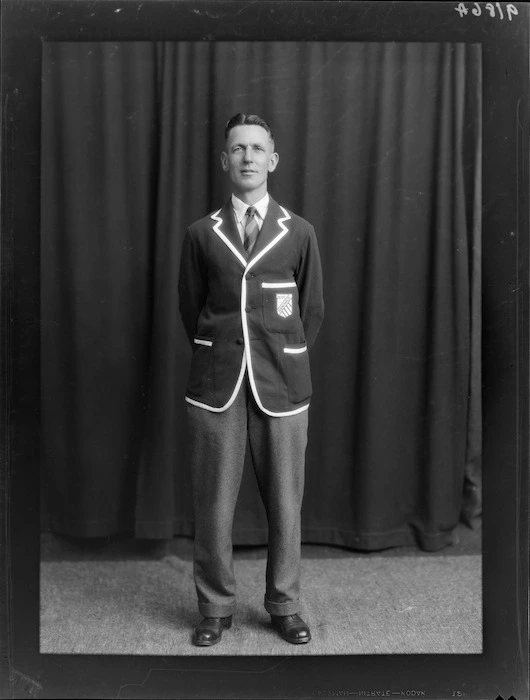 G D F Darke, member of the Australian representative rugby union team vs New Zealand All Blacks, Bledisloe Cup 1931