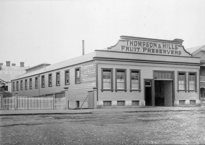 Factories and workrooms, Auckland :Thompson and Hill's Fruit Preservers