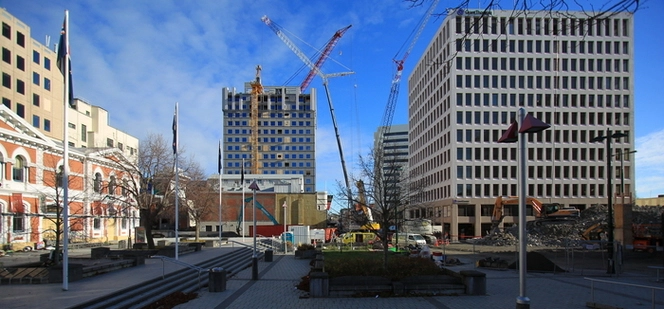 Effects of the Canterbury earthquakes of 2010 and 2011, particularly of Christchurch central business district (CBD) red zone